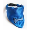 KFarah | Bandana-Foulard Pour Chien Avec Motif Os | Bleu Royal -Fournitures Pour Chiens kfarah bandana foulard pour chien avec motif os bleu royal