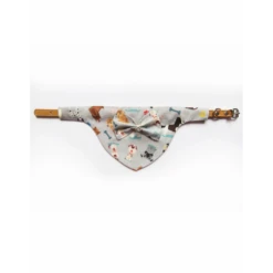 KFarah | Bandana-Foulard Print Grey Pour Chien -Fournitures Pour Chiens kfarah bandana foulard print grey pour chien 1