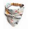 KFarah | Bandana-Foulard Print Grey Pour Chien 1 KFarah | Bandana-Foulard Print Grey Pour Chien -Fournitures Pour Chiens kfarah bandana foulard print grey pour chien