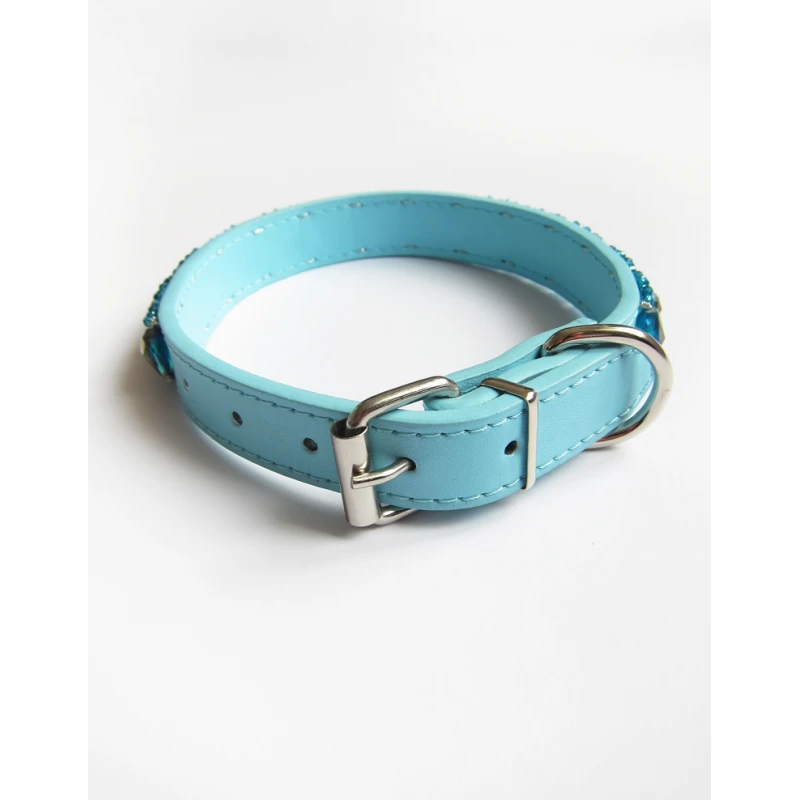 KFarah | Chien | Collier Goutte Bleu Ciel 4 KFarah | Chien | Collier Goutte Bleu Ciel – Image 2