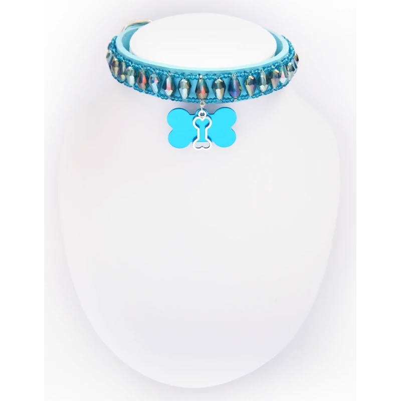 KFarah | Chien | Collier Goutte Bleu Ciel 3 KFarah | Chien | Collier Goutte Bleu Ciel