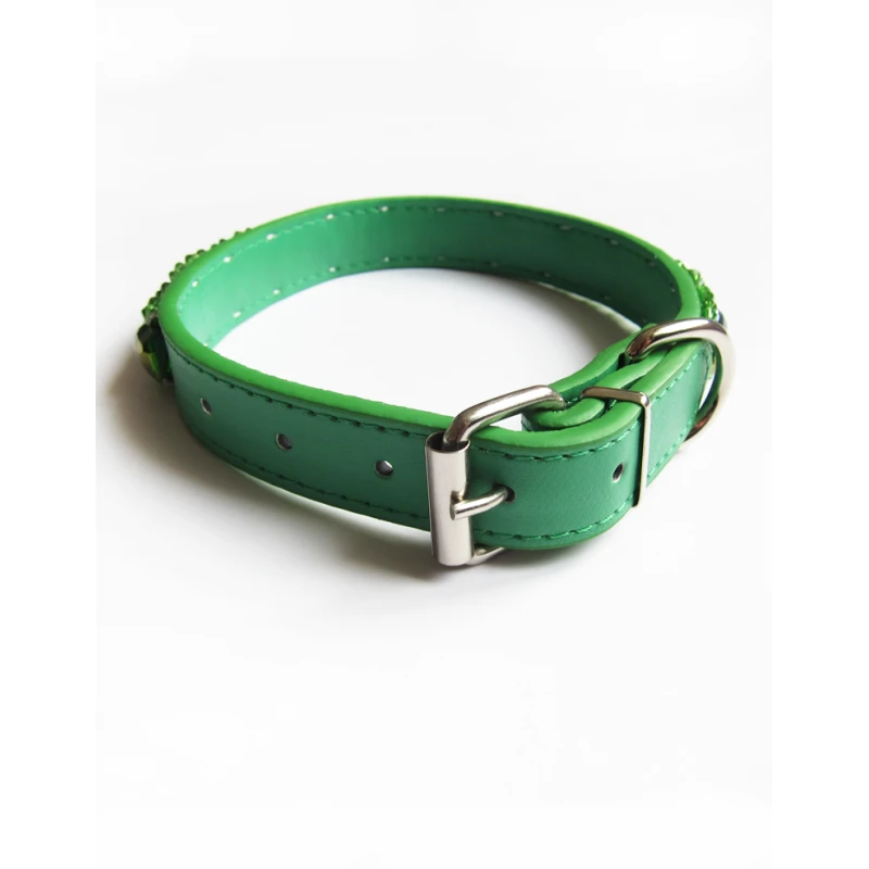 KFarah | Chien | Collier Goutte Vert 5 KFarah | Chien | Collier Goutte Vert – Image 3