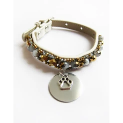 KFarah | Chien Et Chiot | Collier Simple Blanc Cristal 10 KFarah | Chien Et Chiot | Collier Simple Blanc Cristal -Fournitures Pour Chiens kfarah chien et chiot collier simple blanc cristal 2