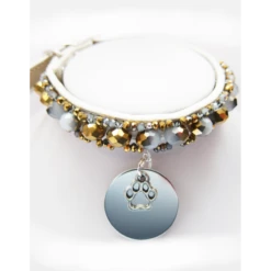 KFarah | Chien Et Chiot | Collier Simple Blanc Cristal 11 KFarah | Chien Et Chiot | Collier Simple Blanc Cristal -Fournitures Pour Chiens kfarah chien et chiot collier simple blanc cristal 3