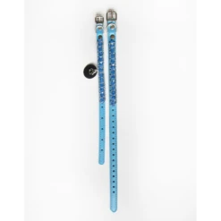 KFarah | Chien Et Chiot | Collier Simple Bleu Ciel Cristal -Fournitures Pour Chiens kfarah chien et chiot collier simple bleu ciel cristal 4