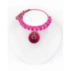 KFarah | Chien Et Chiot | Collier Simple Fuchsia Cristal -Fournitures Pour Chiens kfarah chien et chiot collier simple fuchsia cristal
