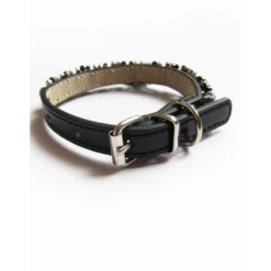 KFarah | Chien Et Chiot | Collier Simple Noir Cristal 9 KFarah | Chien Et Chiot | Collier Simple Noir Cristal -Fournitures Pour Chiens kfarah chien et chiot collier simple noir cristal 2