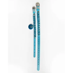 KFarah | Chien Et Chiot | Collier Simple Turquoise Cristal -Fournitures Pour Chiens kfarah chien et chiot collier simple turquoise cristal 2