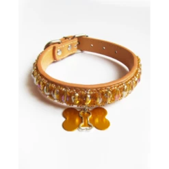 KFarah | Chiens | Collier Goutte Camel -Fournitures Pour Chiens kfarah chiens collier goutte camel 2