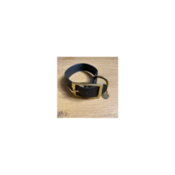 Le Cocon De César | Collier Pour Chien Funky Sangle Enduite | Noir