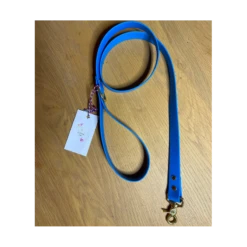 Le Cocon De César | Laisse Pour Chien Funky Sangle Enduite | Bleu