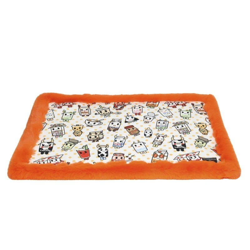 Le Tapis Rouge Collection Milk And Sugar | Orange Avec Personnages Moofia 5 Le Tapis Rouge Collection Milk And Sugar | Orange Avec Personnages Moofia – Image 3