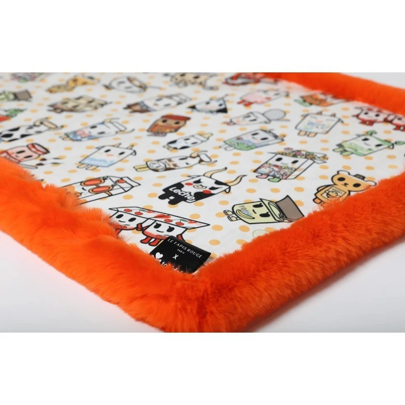 Le Tapis Rouge Collection Milk And Sugar | Orange Avec Personnages Moofia 6 Le Tapis Rouge Collection Milk And Sugar | Orange Avec Personnages Moofia – Image 4