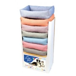 Leopet | Corbeille Rectangulaire Unie Pour Chien Et Chat