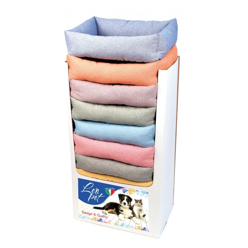 Leopet | Corbeille Rectangulaire Unie Pour Chien Et Chat 3 Leopet | Corbeille Rectangulaire Unie Pour Chien Et Chat