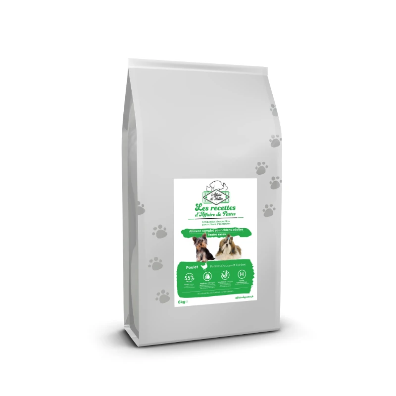 Les Recettes D’Affaire De Pattes | Chien | Croquettes Sans Céréales – Poulet Patate Douce Et Herbes 2kg 3 Les Recettes D’Affaire De Pattes | Chien | Croquettes Sans Céréales – Poulet Patate Douce Et Herbes 2kg