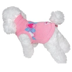 Martin Sellier | Chien | Pull Rose 25cm