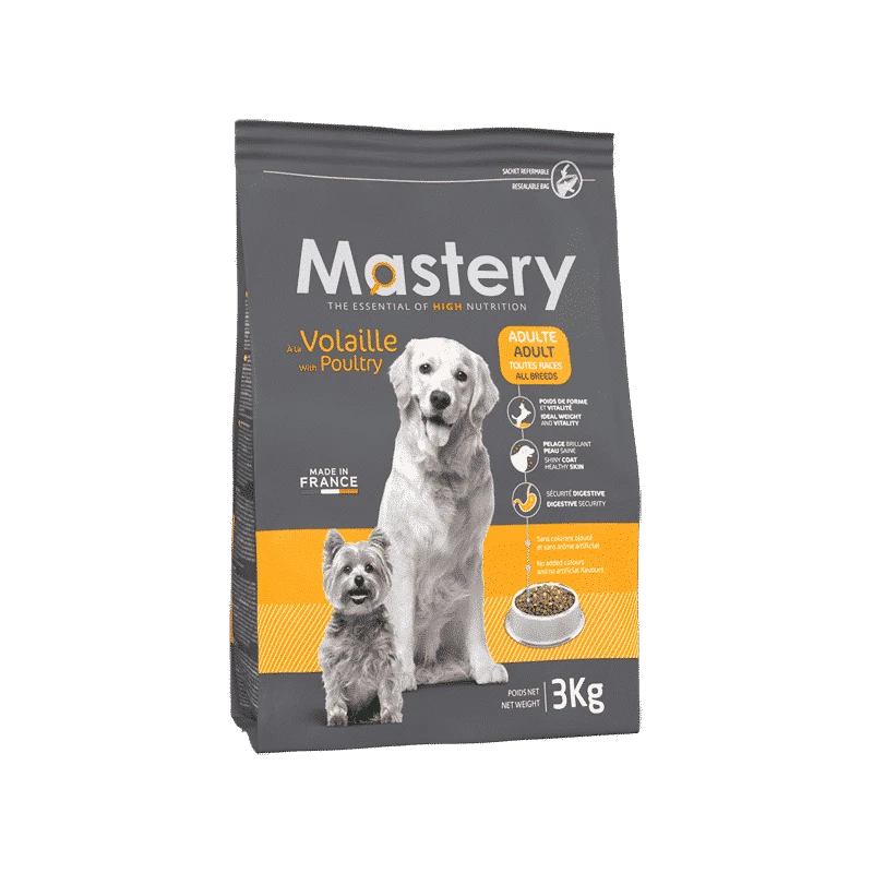 Mastery | Croquettes Pour Chien à La Volaille | 12 Kg 3 Mastery | Croquettes Pour Chien à La Volaille | 12 Kg