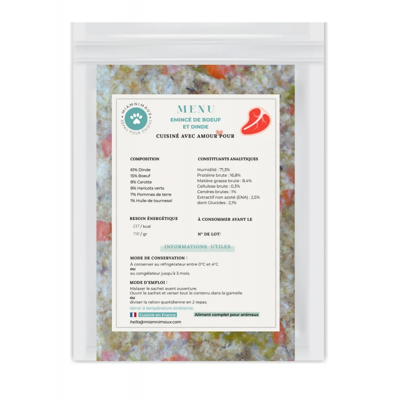 Miamnimaux | 14 Plats Frais D'émincé De Boeuf Et Dinde 4 Miamnimaux | 14 Plats Frais D'émincé De Boeuf Et Dinde – Image 2