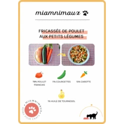 Miamnimaux | 7 Plats Frais De Poulet Et 7 Plats Frais De Lieu 8 Miamnimaux | 7 Plats Frais De Poulet Et 7 Plats Frais De Lieu -Fournitures Pour Chiens miamnimaux 7 plats frais de poulet et 7 plats frais de lieu 2