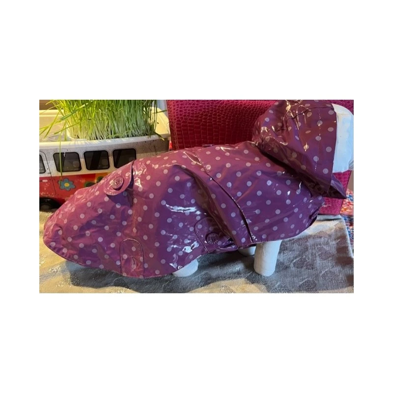 Milk & Pepper | Chien | Imperméable Ladybird Violet 4 Milk & Pepper | Chien | Imperméable Ladybird Violet – Image 2