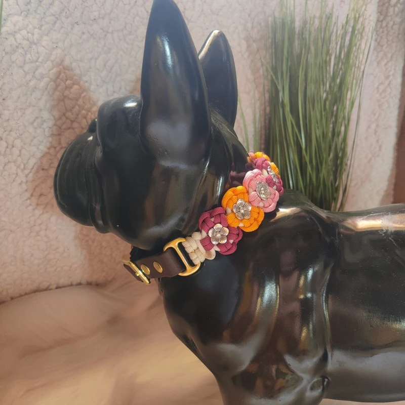 NaturaDogandCo | Colliers Pour Chien - FLOWER - Paracorde 5 NaturaDogandCo | Colliers Pour Chien - FLOWER - Paracorde – Image 3
