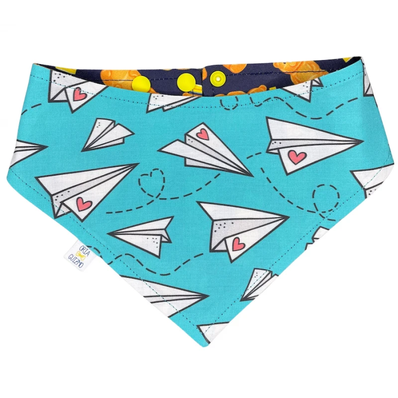 Oria & Guizmo | Chat Et Chien | Bandana Airplane X Honey 3 Oria & Guizmo | Chat Et Chien | Bandana Airplane X Honey