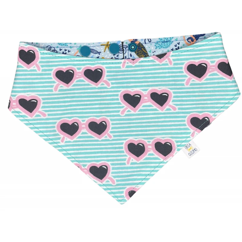 Oria & Guizmo | Chien Et Chat | Bandana Heart Glasses 3 Oria & Guizmo | Chien Et Chat | Bandana Heart Glasses
