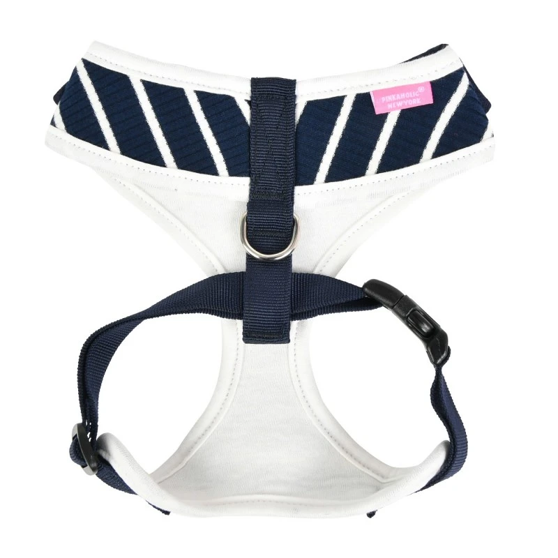 Pinkaholic Cordelia | Harnais Pour Petit Chien | Marinière Blanche 4 Pinkaholic Cordelia | Harnais Pour Petit Chien | Marinière Blanche – Image 2