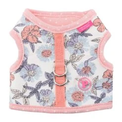 Pinkaholic Zinnia | Harnais Veste Pour Petit Chien à Fleurs | Rose