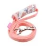 Pinkaholic ZINNIA | Laisse Avec Poignée Confort à Fleurs | Rose -Fournitures Pour Chiens pinkaholic zinnia laisse avec poignee confort a fleurs rose