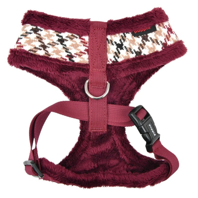 Tre Ponti Puppia Kent | Harnais Pour Chien Réglable Avec Fourrure | Rouge 4 Tre Ponti Puppia Kent | Harnais Pour Chien Réglable Avec Fourrure | Rouge – Image 2
