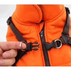 Puppia Mountaineer II | Doudoune Imperméable Pour Chien | Orange 8 Puppia Mountaineer II | Doudoune Imperméable Pour Chien | Orange -Fournitures Pour Chiens puppia mountaineer ii doudoune impermeable pour chien orange 2