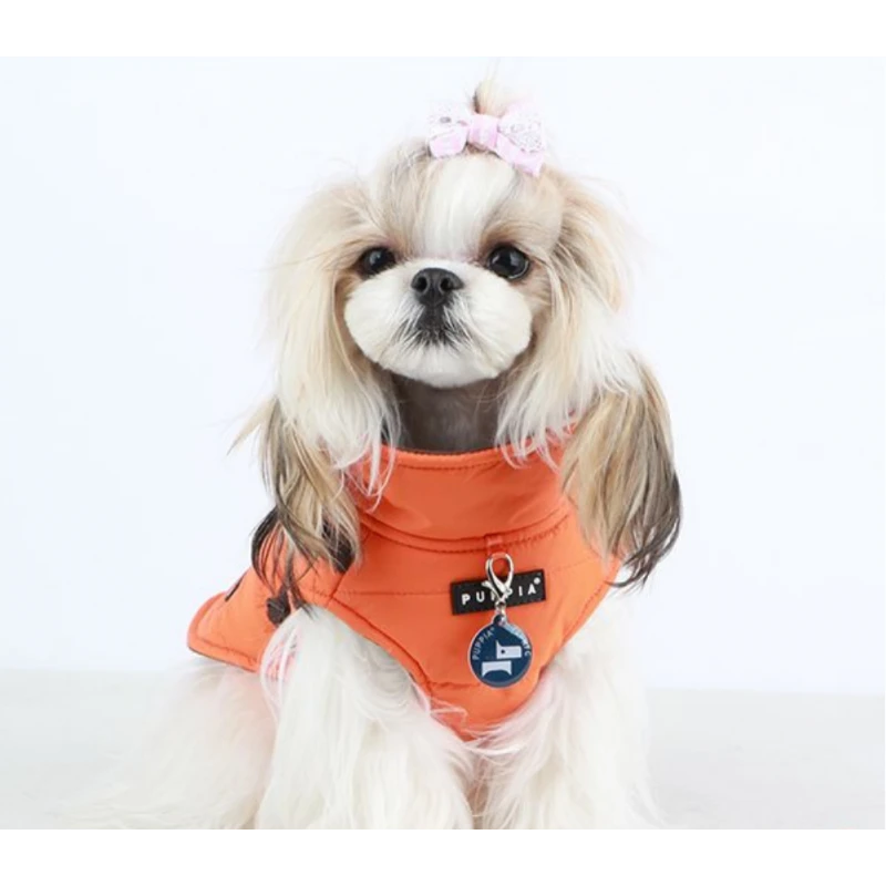 Puppia Mountaineer II | Doudoune Imperméable Pour Chien | Orange 6 Puppia Mountaineer II | Doudoune Imperméable Pour Chien | Orange – Image 4