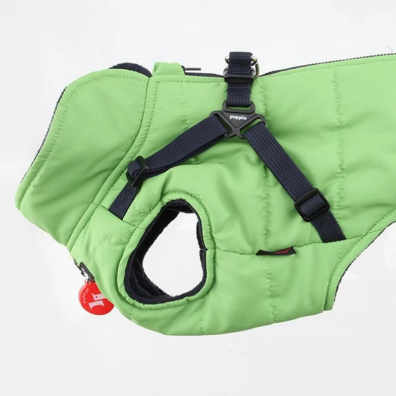 Puppia Mountaineer II | Doudoune Imperméable Pour Chien | Vert 4 Puppia Mountaineer II | Doudoune Imperméable Pour Chien | Vert – Image 2