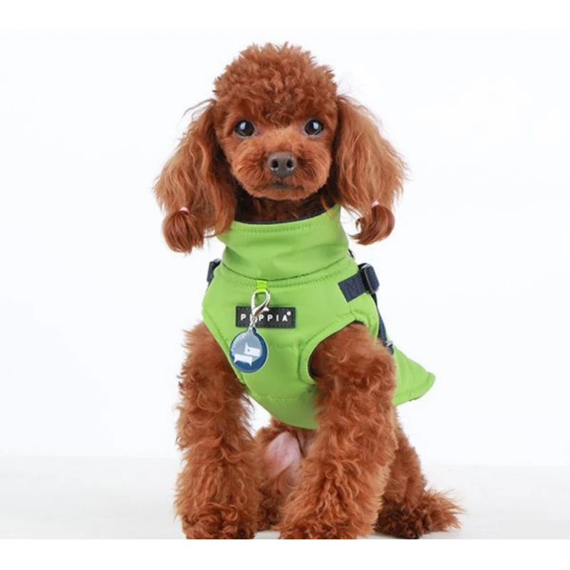 Puppia Mountaineer II | Doudoune Imperméable Pour Chien | Vert 6 Puppia Mountaineer II | Doudoune Imperméable Pour Chien | Vert – Image 4