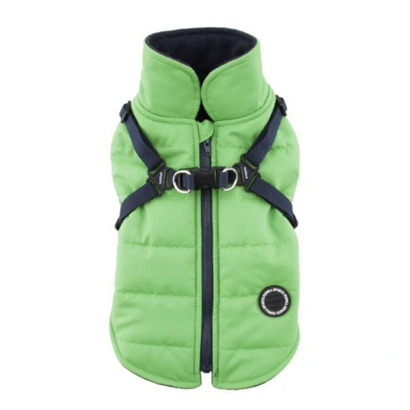 Puppia Mountaineer II | Doudoune Imperméable Pour Chien | Vert 3 Puppia Mountaineer II | Doudoune Imperméable Pour Chien | Vert