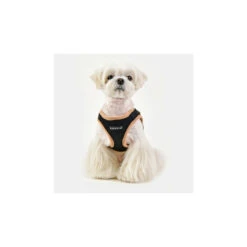 Puppia Soft 2 | Harnais Réglable Pour Chien | Noir Et Beige -Fournitures Pour Chiens puppia soft 2 harnais reglable pour chien noir et beige 2