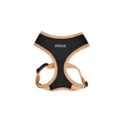 Puppia Soft 2 | Harnais Réglable Pour Chien | Noir Et Beige
