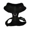 Puppia TERRY | Harnais Pour Chien En Suédine Avec Fourrure | Noir -Fournitures Pour Chiens puppia terry harnais pour chien en suedine avec fourrure noir