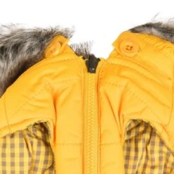 Puppia | VT1850 Doudoune Réversible Hollis | Jaune -Fournitures Pour Chiens puppia vt1850 doudoune reversible hollis jaune 2