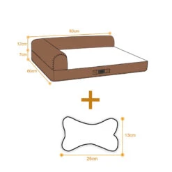 RAIKOU | Chien Et Chat | Matelas Marron épais Avec Repose Tête 16 RAIKOU | Chien Et Chat | Matelas Marron épais Avec Repose Tête -Fournitures Pour Chiens raikou chien et chat matelas marron epais avec repose tete 6