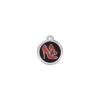 Red Dingo | Chien Et Chat | Médaille Avec Paillettes Chaussure Rouge Noire -Fournitures Pour Chiens red dingo chien et chat medaille avec paillettes chaussure rouge noire