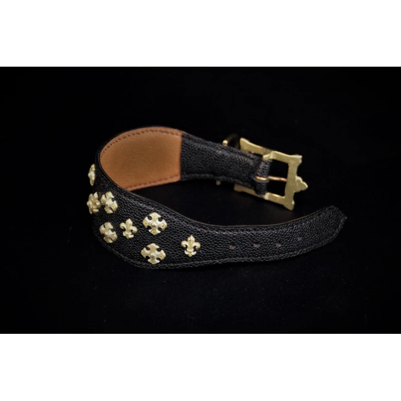 Soukha | Chien | Collier Lévrier Fleur De Lys 8 Soukha | Chien | Collier Lévrier Fleur De Lys – Image 6