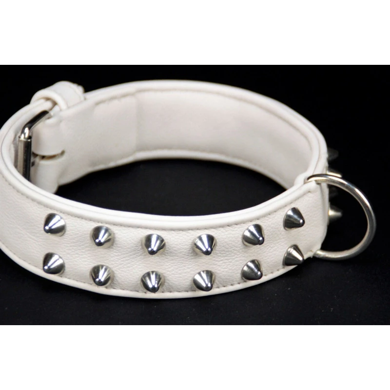 Soukha | Chien | Collier Taurillon Clouté 5 Soukha | Chien | Collier Taurillon Clouté – Image 3