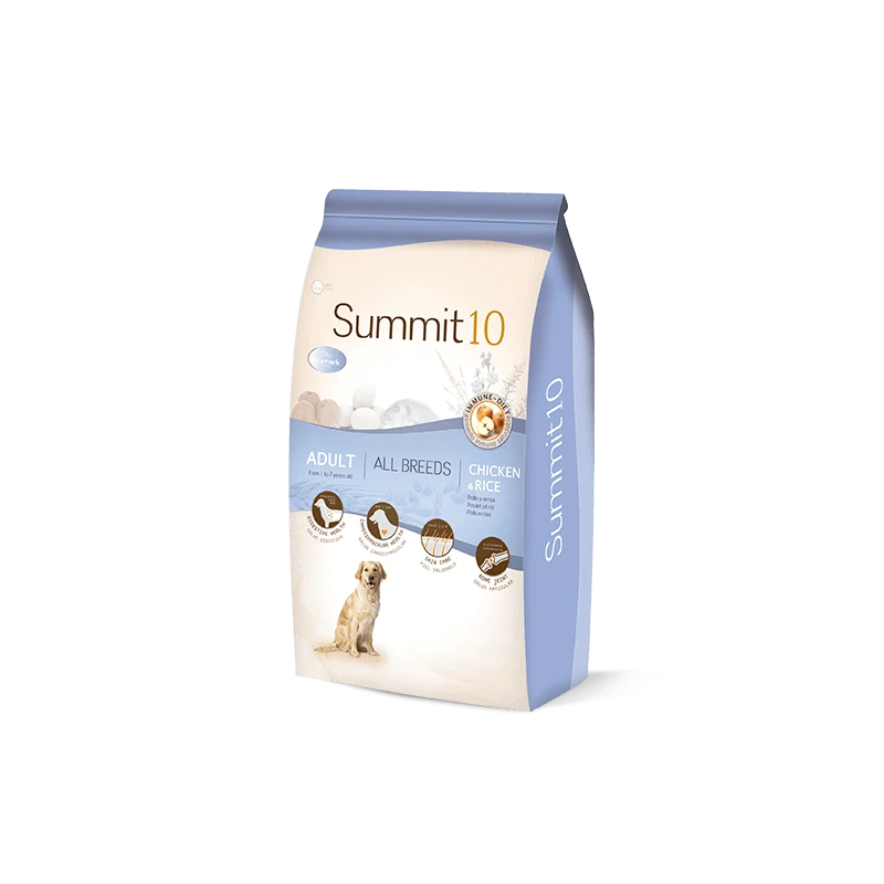 SUMMIT 10 | Croquettes Chiens Adultes Maintenance | Poulet & Riz 3 SUMMIT 10 | Croquettes Chiens Adultes Maintenance | Poulet & Riz