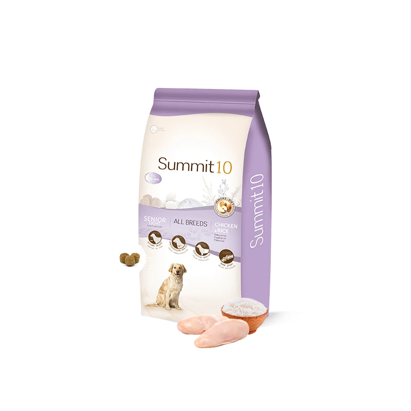 SUMMIT 10 | Croquettes Chiens Adultes | Senior/light | Poulet & Riz 4 SUMMIT 10 | Croquettes Chiens Adultes | Senior/light | Poulet & Riz – Image 2