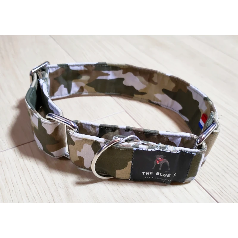 The Blue S | Chien | Collier Army Of Me | Camouflage Beige | Taille M 3 The Blue S | Chien | Collier Army Of Me | Camouflage Beige | Taille M