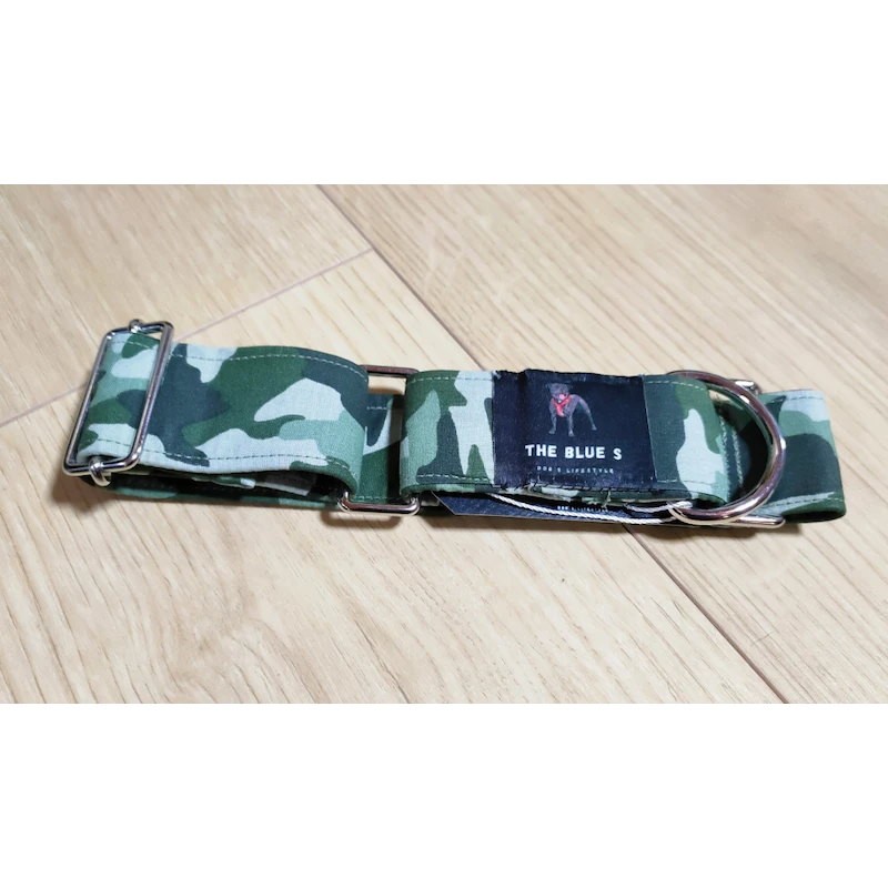 The Blue S | Chien | Collier Army Of Me | Camouflage Vert 7 The Blue S | Chien | Collier Army Of Me | Camouflage Vert – Image 5