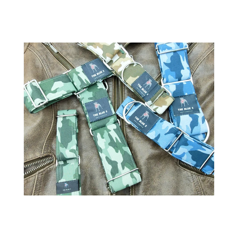 The Blue S | Chien | Collier Army Of Me | Camouflage Vert 10 The Blue S | Chien | Collier Army Of Me | Camouflage Vert – Image 8